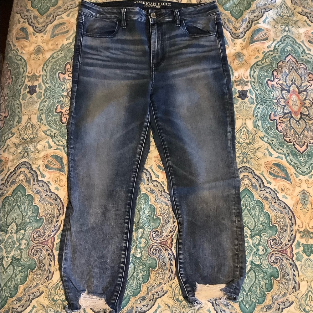 American eagle jegging high-rise crops
